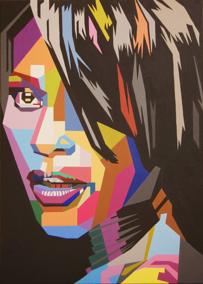 770x1077 Saatchi Art Whitney Painting By Dino Castiglione - Whitney Painting