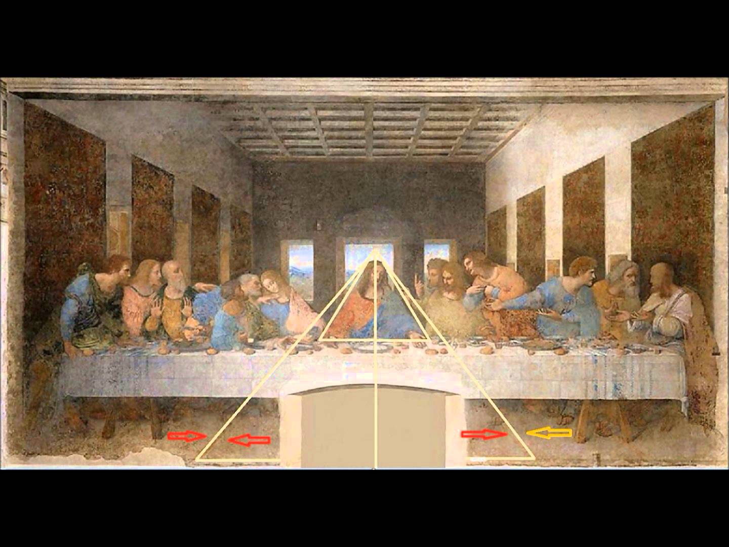 1440x1080 One Of Da Vinci's Secrets Behind His Last Supper Painting - Who Painted The Last Supper Painting
