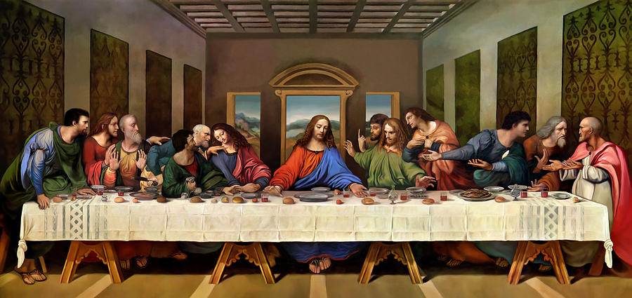 900x425 The Last Supper (Ca. Eddiecrosby - Who Painted The Last Supper Painting