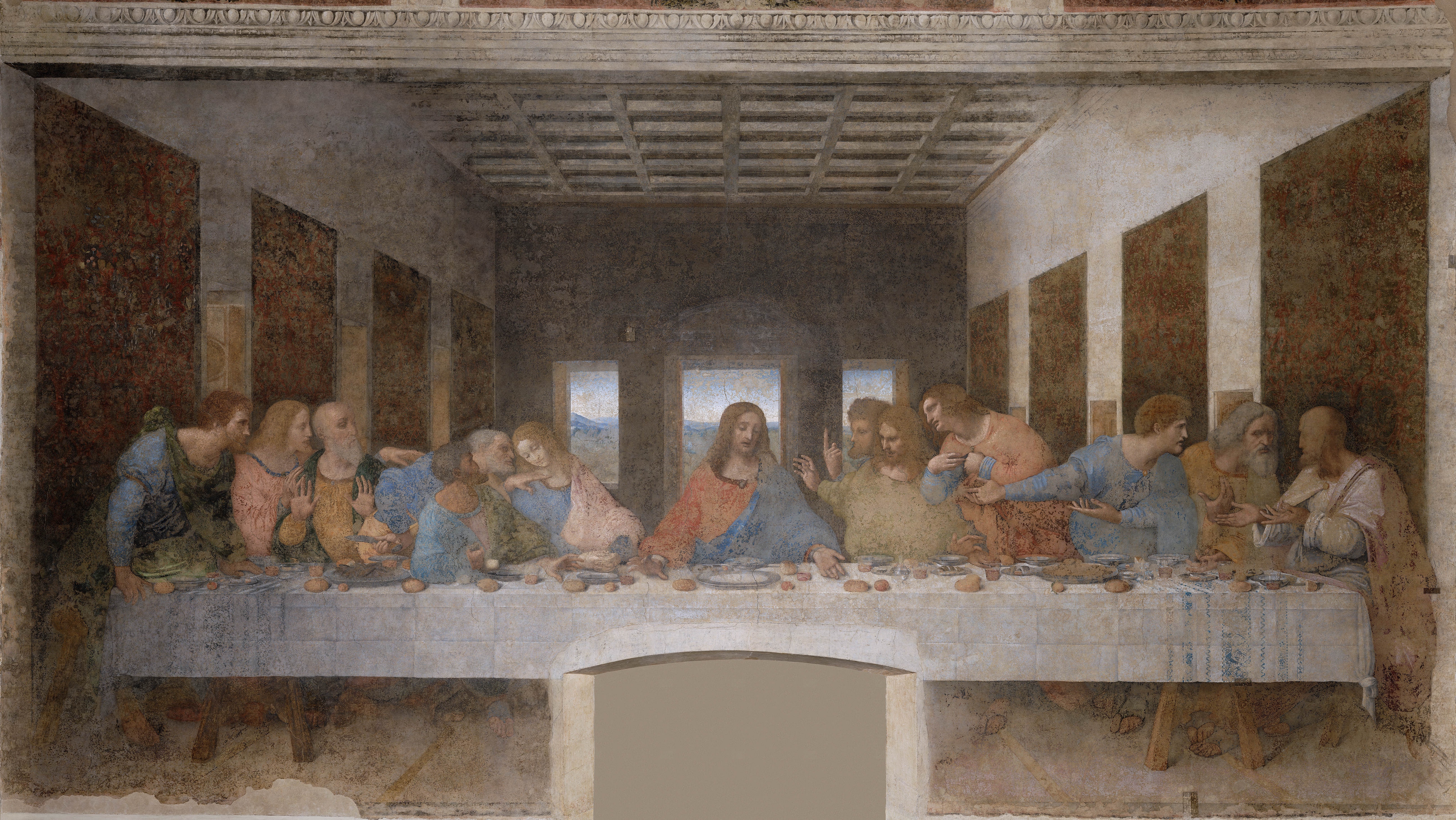 5193x2926 How Leonardo Da Vinci Painted Us All Into - Who Painted The Last Supper Painting