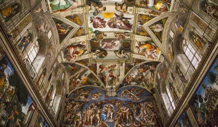 729x425 Who Painted The Sistine Chapel - Who Painting The Sistine Chapel