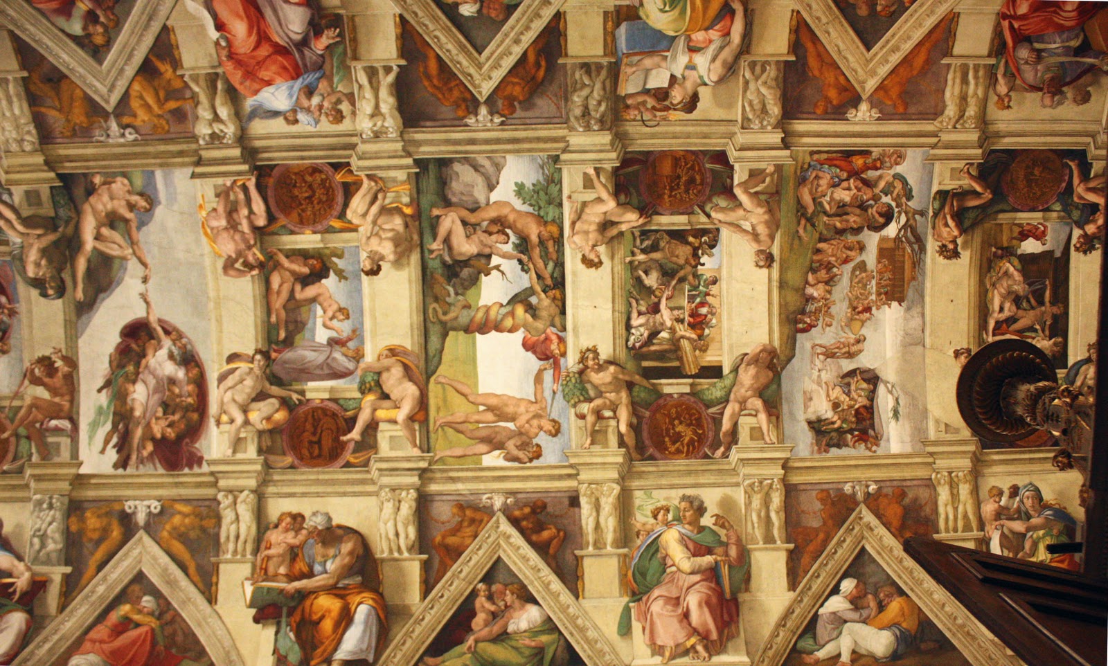 1600x962 Michelangelo Vs. Leonardo Da Vinci Images Michelangelo Painted - Who Painting The Sistine Chapel