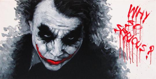 540x276 Painting, - Why So Serious Painting