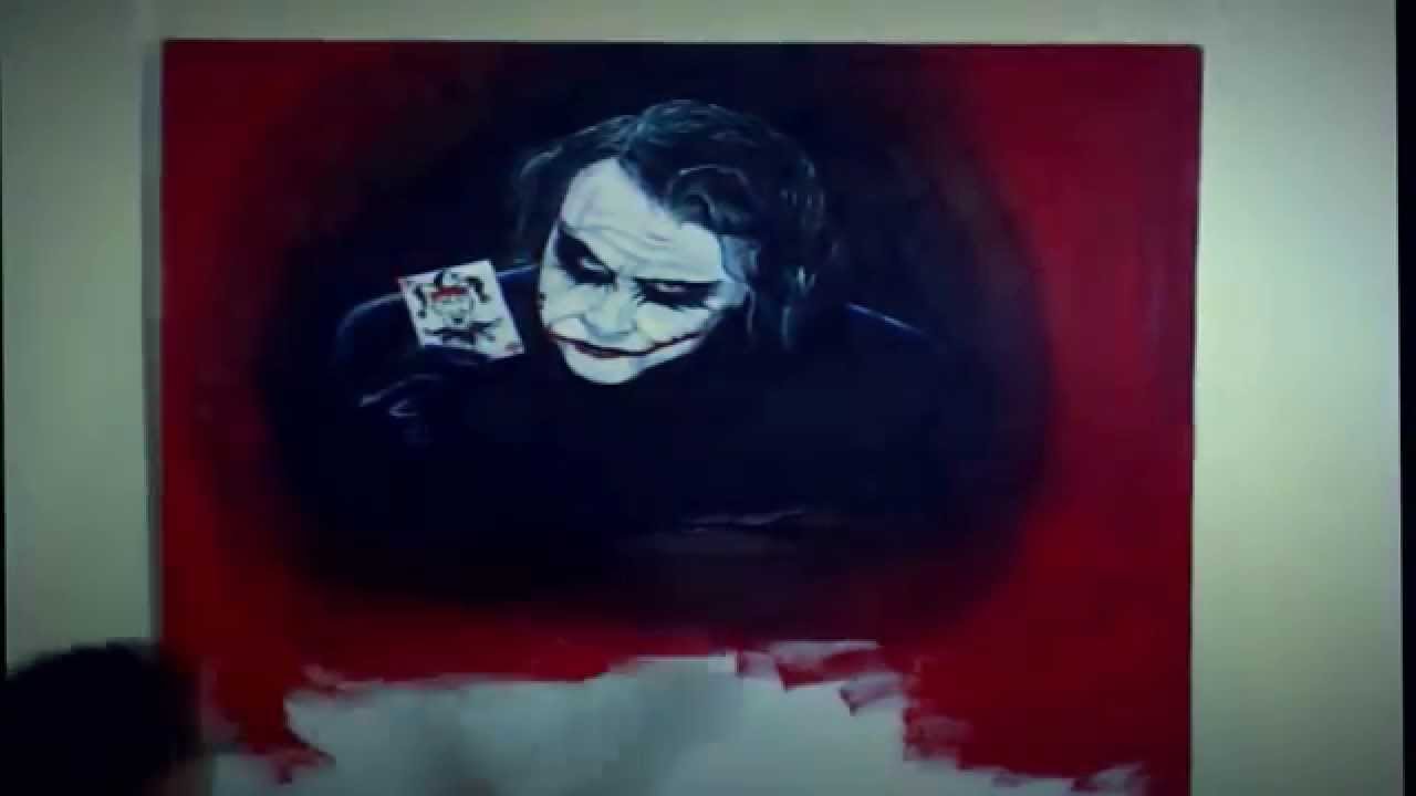 1280x720 Speed Painting The Joker Why So Serious - Why So Serious Painting
