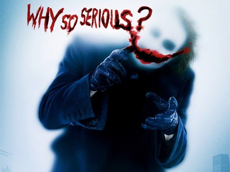 800x600 Unknown Why So Serious The Joker Painting 50% Off - Why So Serious Painting