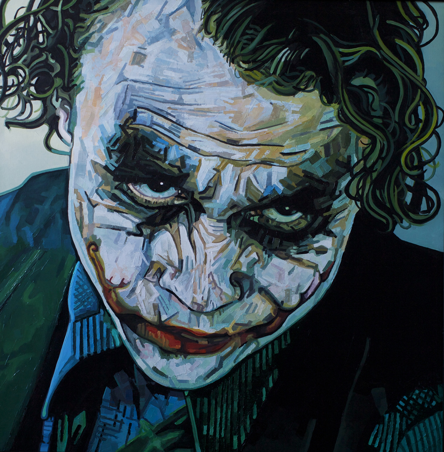 900x916 Why So Serious Maria Mouskos - Why So Serious Painting