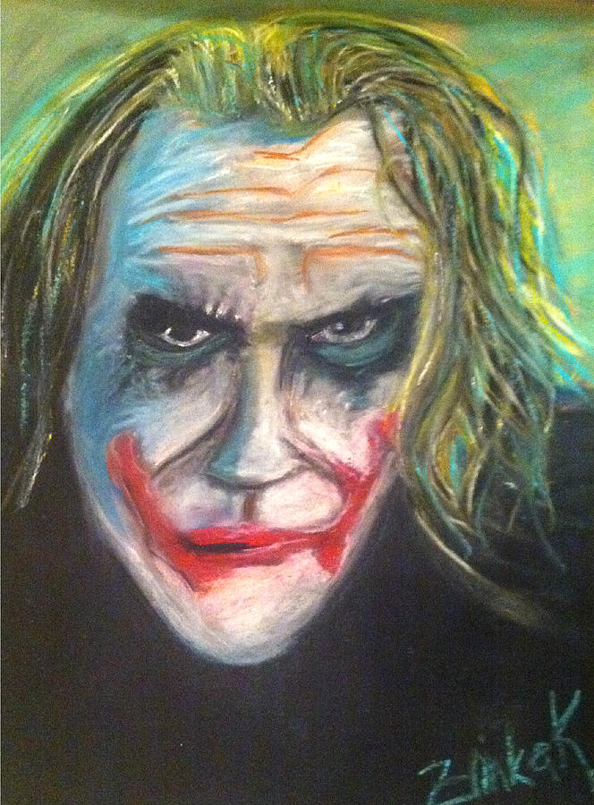 664x900 Why So Serious Painting By Zrinka Kovacevic - Why So Serious Painting