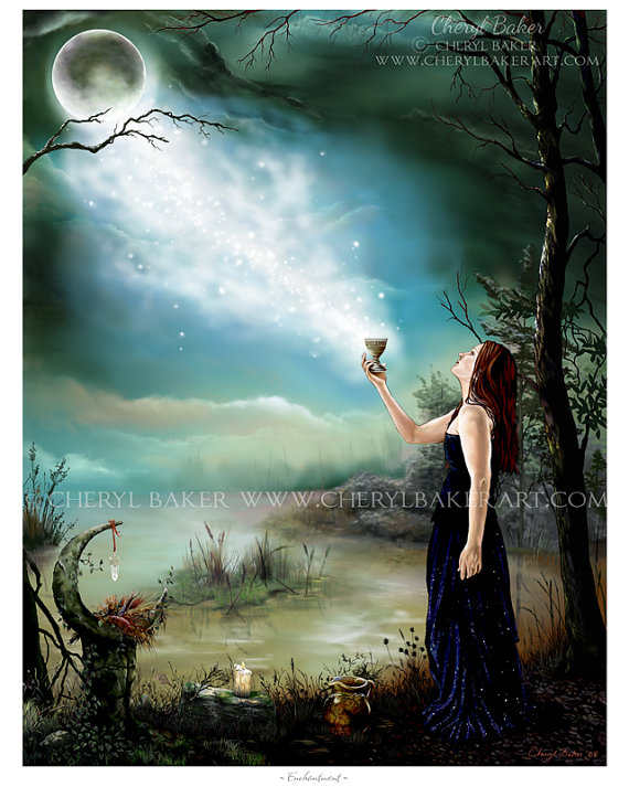 Wiccan Painting at PaintingValley.com | Explore collection of Wiccan ...