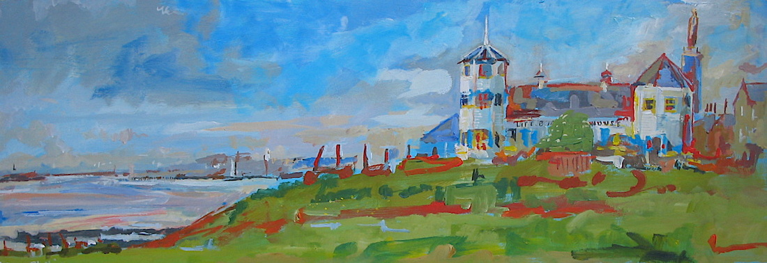 1100x378 Tall And Wide Paintings - Wide Painting