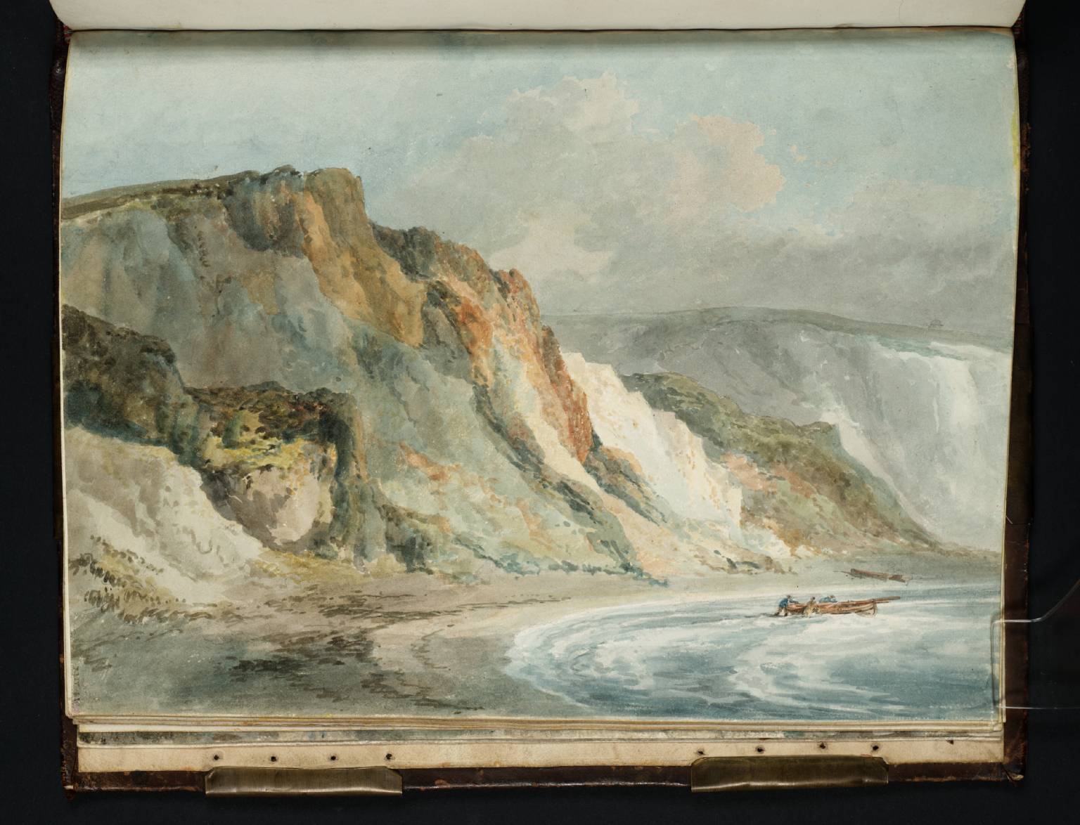 1536x1174 Alum Bay, Isle Of Wight', Joseph Mallord William Turner, 1795 Tate - Wight Painting