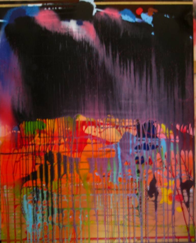 770x955 Saatchi Art Wild Beasts Remembered Painting By Rex Dixon - Wild Beasts Painting