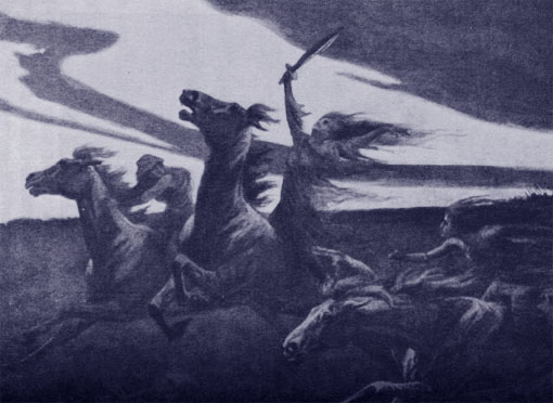 510x372 Wild Hunt. A Cultural Phenomenon. Moonfireprojekt - Wild Hunt Painting