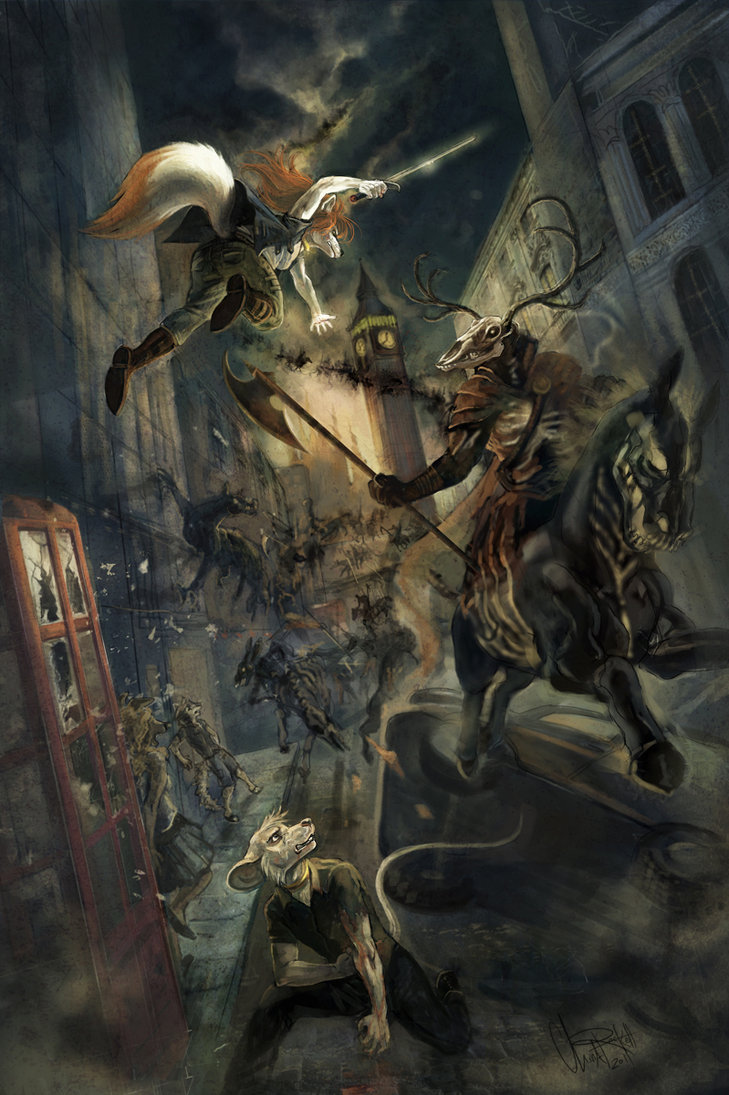 729x1095 Rcsi - Wild Hunt Painting