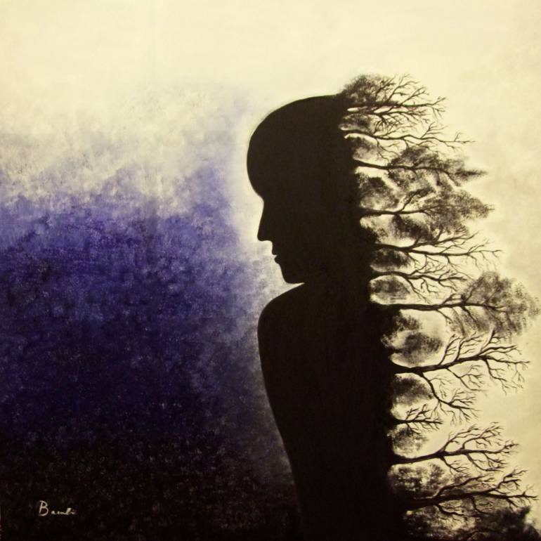 770x770 Saatchi Art Into The Wild Painting By Zeina Bacardi Sakr - Wild Painting