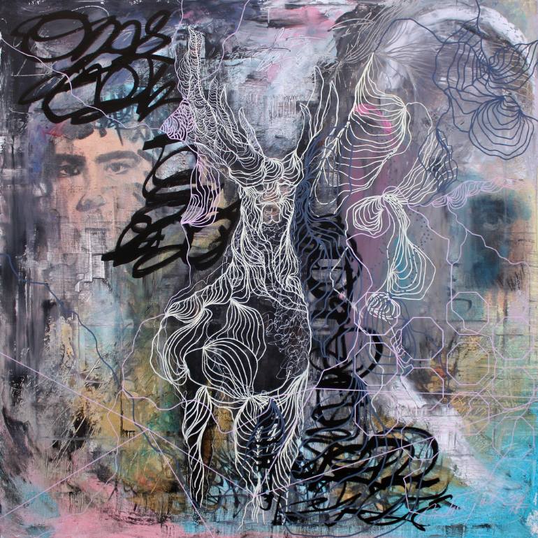 770x770 Saatchi Art The Call Of The Wild Painting By Marijah Bac Cam - Wild Painting