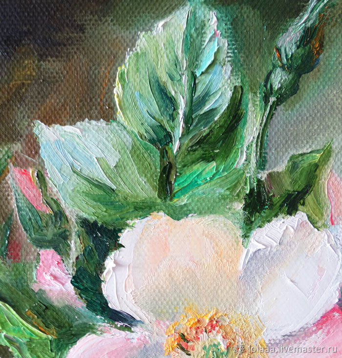 700x733 Oil Painting Wild Rose,canvas 4050 Cm Shop Online On Livemaster - Wild Rose Painting
