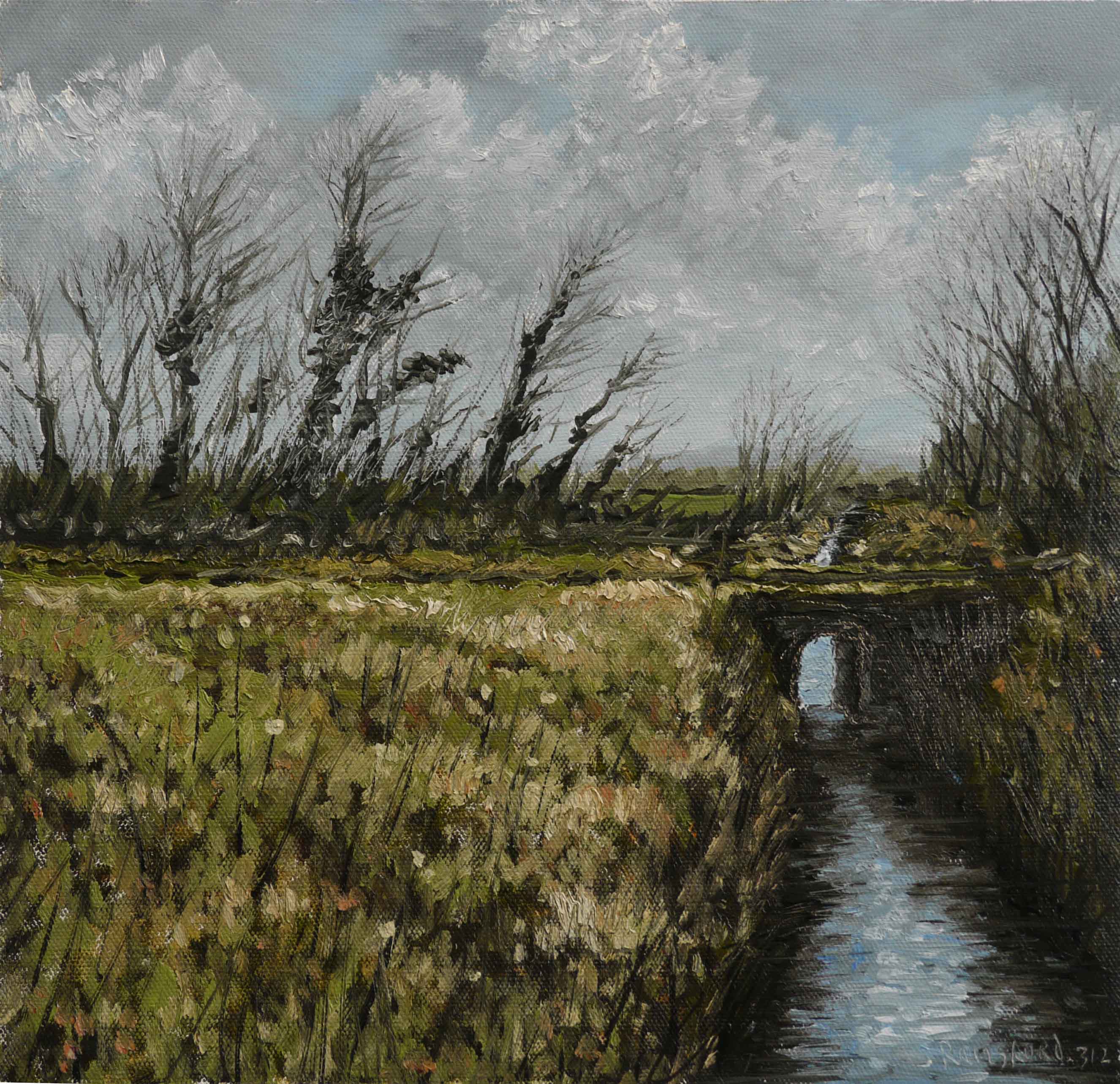 2652x2567 March Wilderness Oil Painting Pictures - Wilderness Painting