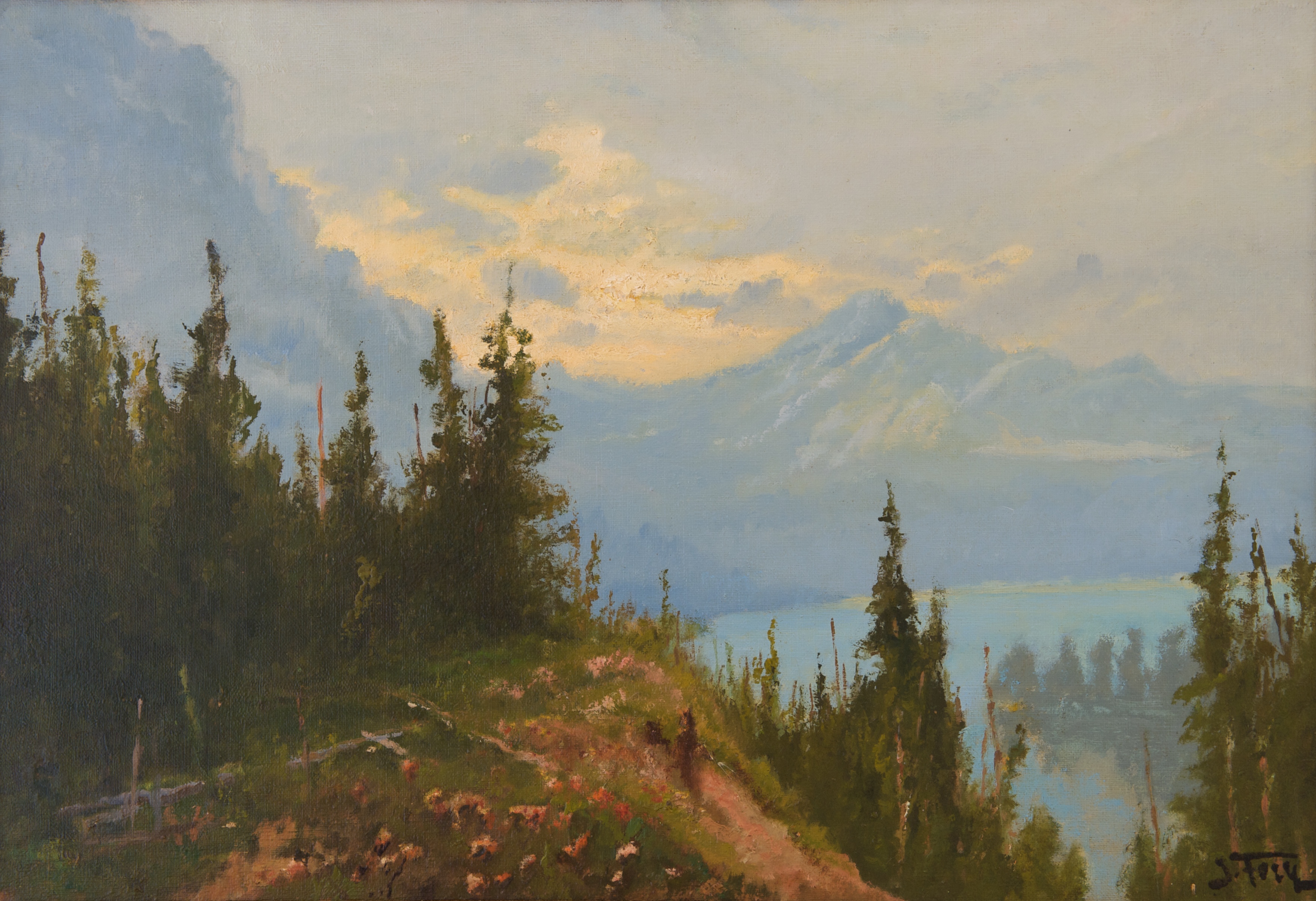 3518x2410 Painting The Wilderness Wildling Museum Solvang, Ca - Wilderness Painting