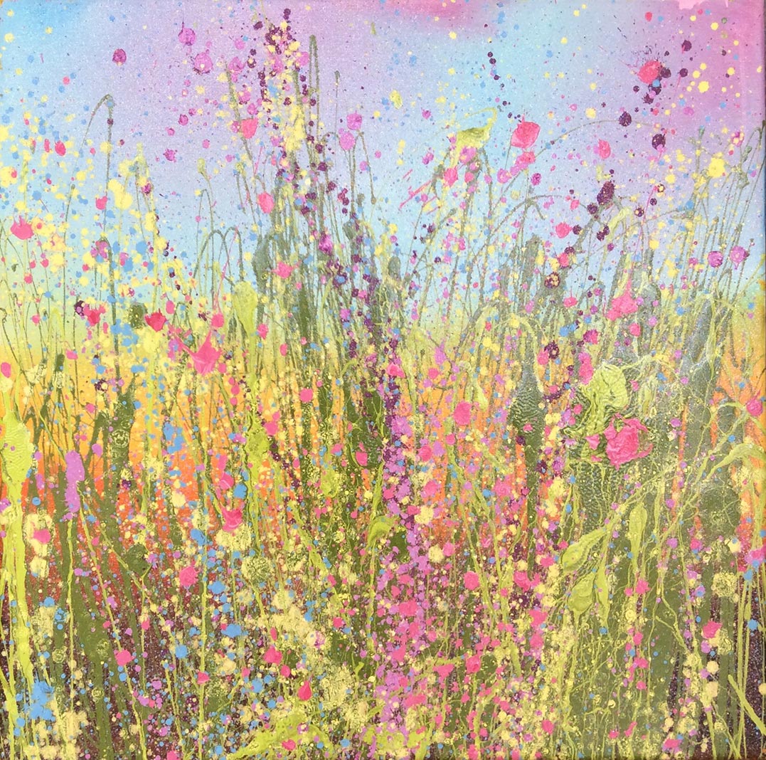 1077x1068 Wildflower Paintings And The British Countryside - Wildflower Painting