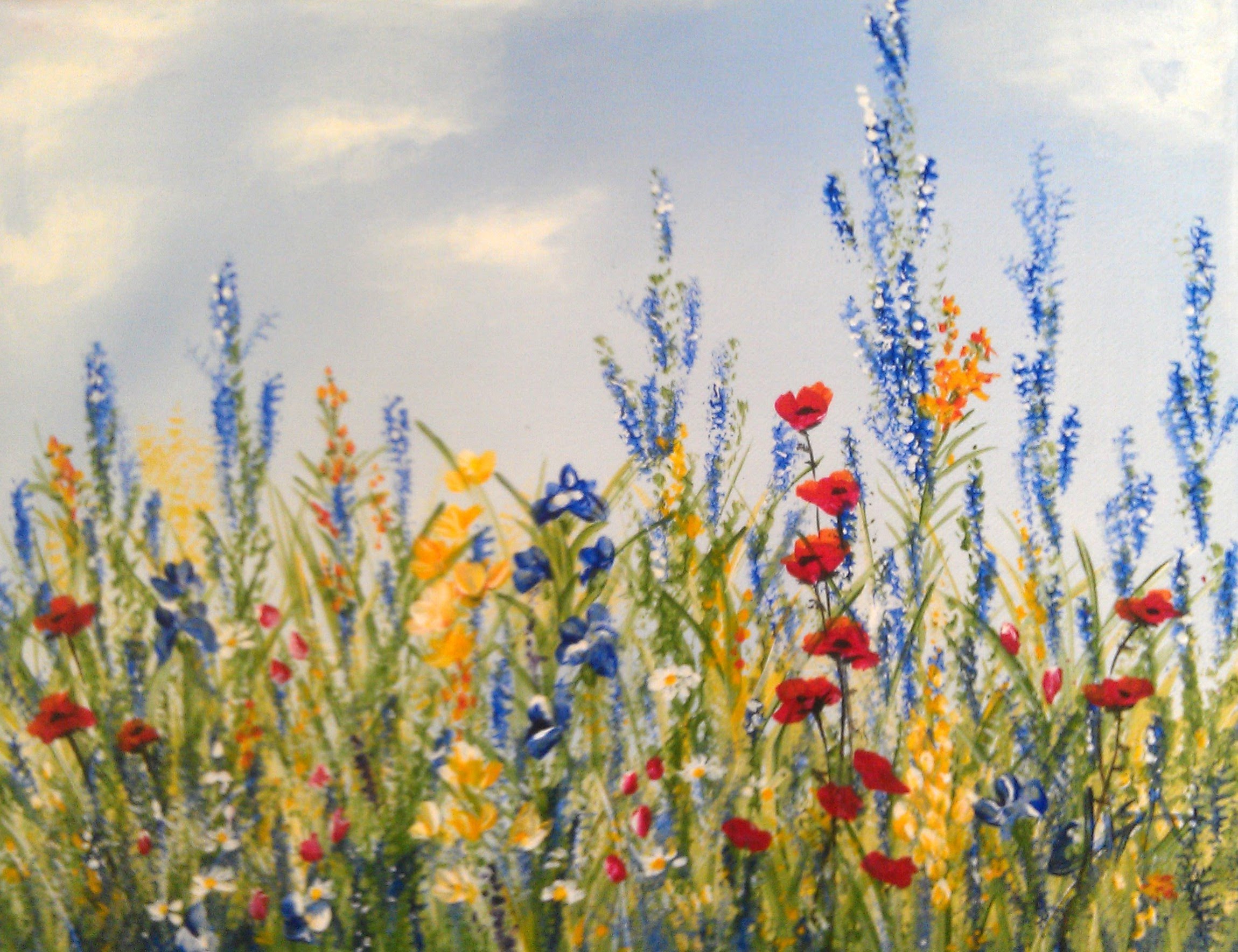 Wildflower Painting at Explore collection of