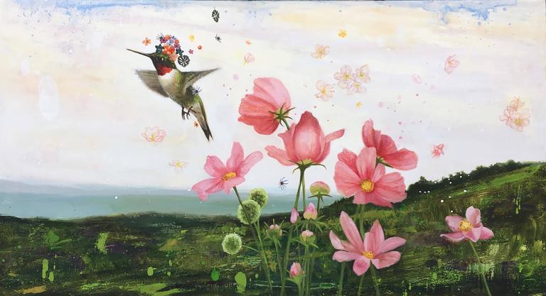768x417 Eleanor Miller - Wildflower Painting