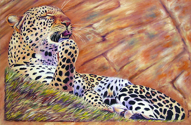 Wildlife Oil Painting At Paintingvalley Com Explore Collection Of