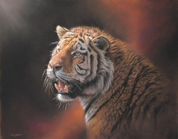 600x469 Artists In Pastel Eric Wilson - Wildlife Painting Artists