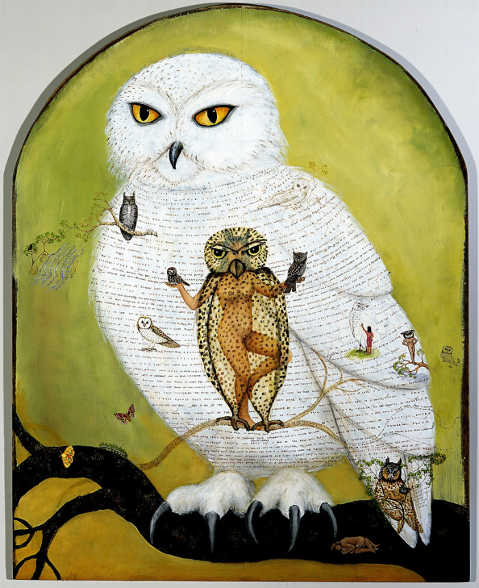 700x859 Combustuscloser To Wildness Interview With Oregon Artist Irene - Wildness Painting