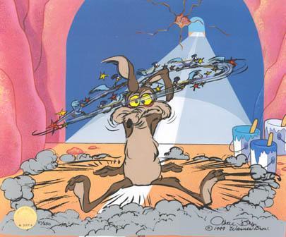 405x336 Is The Wile E. Coyote - Wile E Coyote Painting