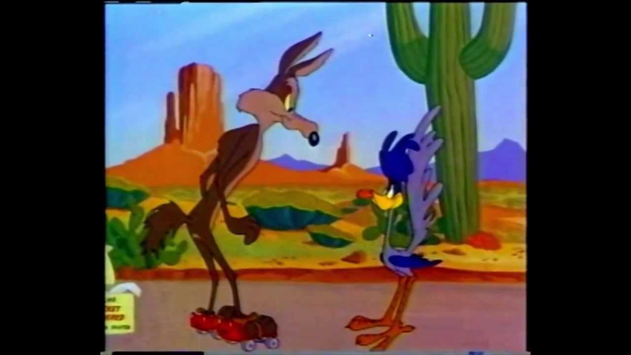 1280x720 Nostalgic Cartoon Blast From The Past Wile E Coyote And The Road - Wile E Coyote Painting