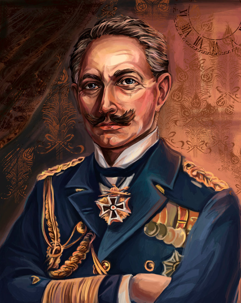 798x1001 Kaiser Wilhelm Ii By Havaniero - Wilhelm Ii Painting