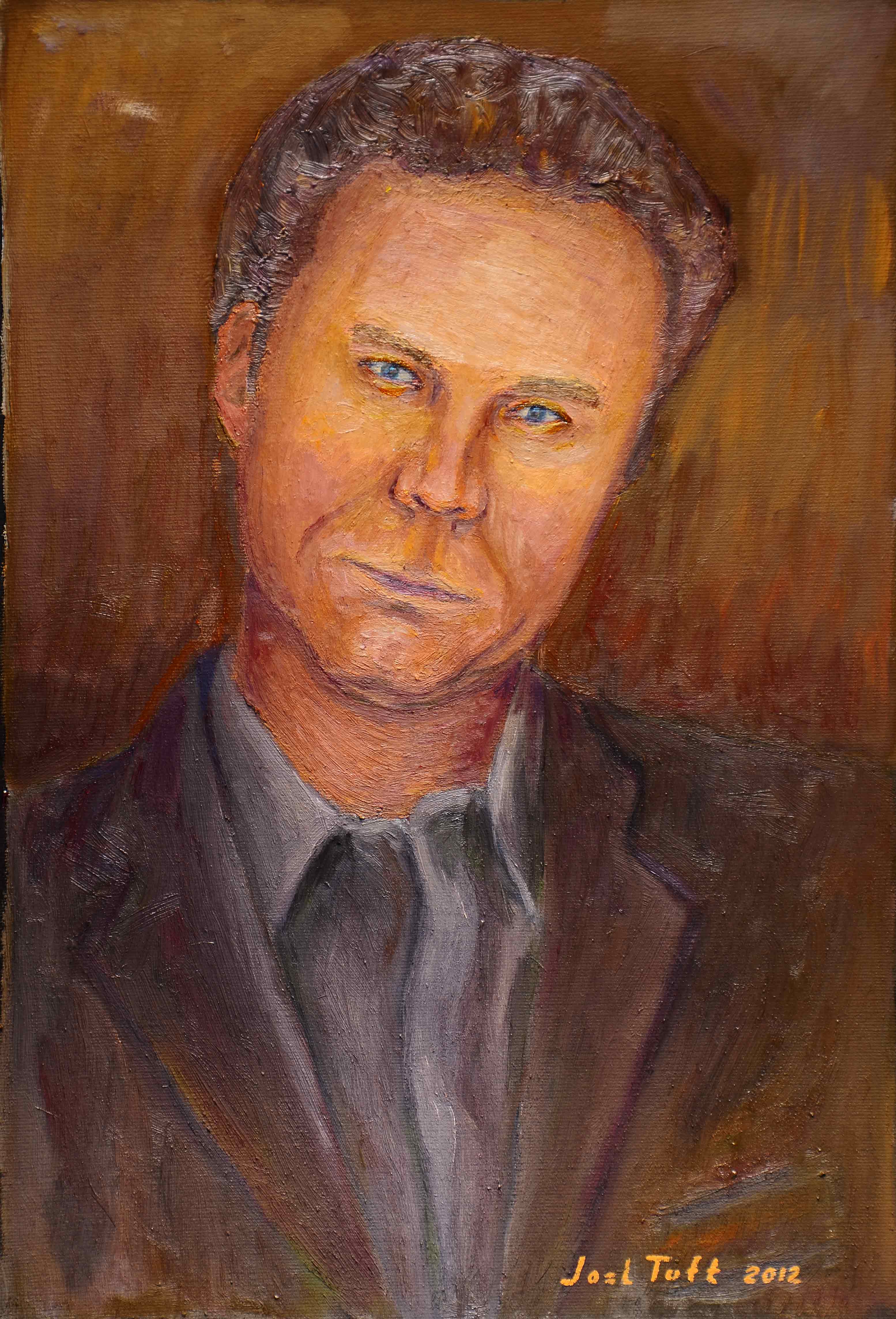 Will Ferrell Painting