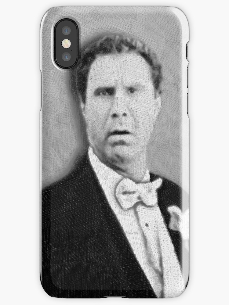 750x1000 Will Ferrell Old School Iphone Cases Amp Covers By Tony Rubino - Will Ferrell Painting