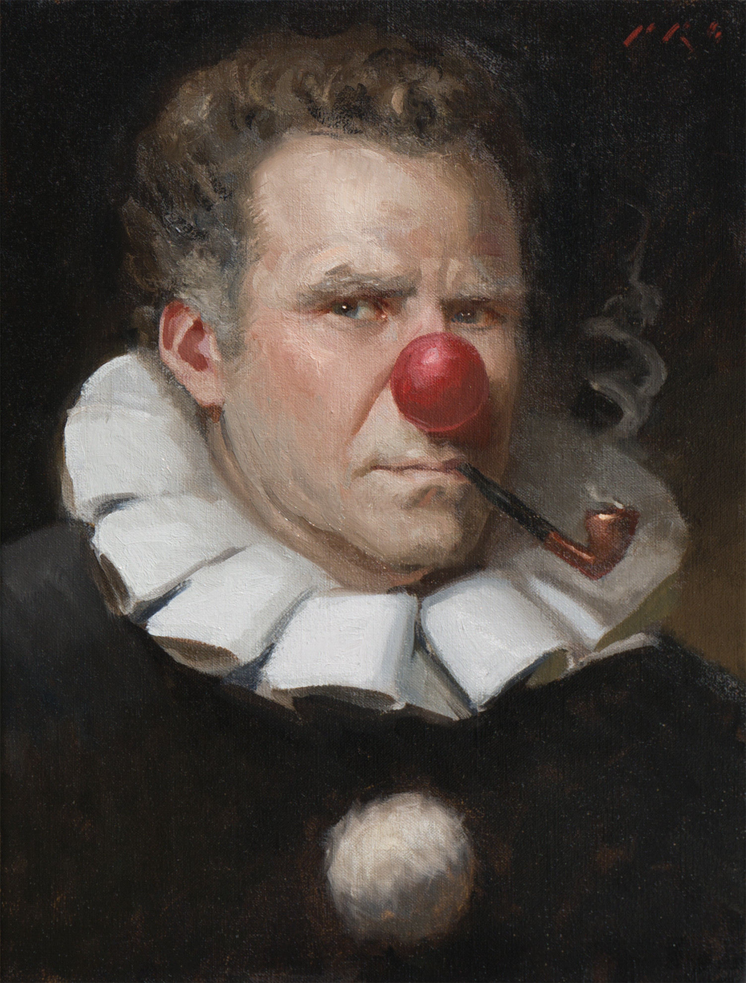 1503x1980 Artstation - Will Ferrell Painting