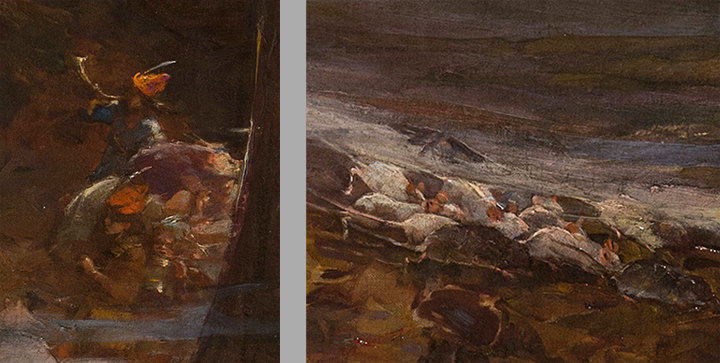 720x363 Wicked Wilderness O' The By Elizabeth Adela Armstrong - Will O The Wisp Painting