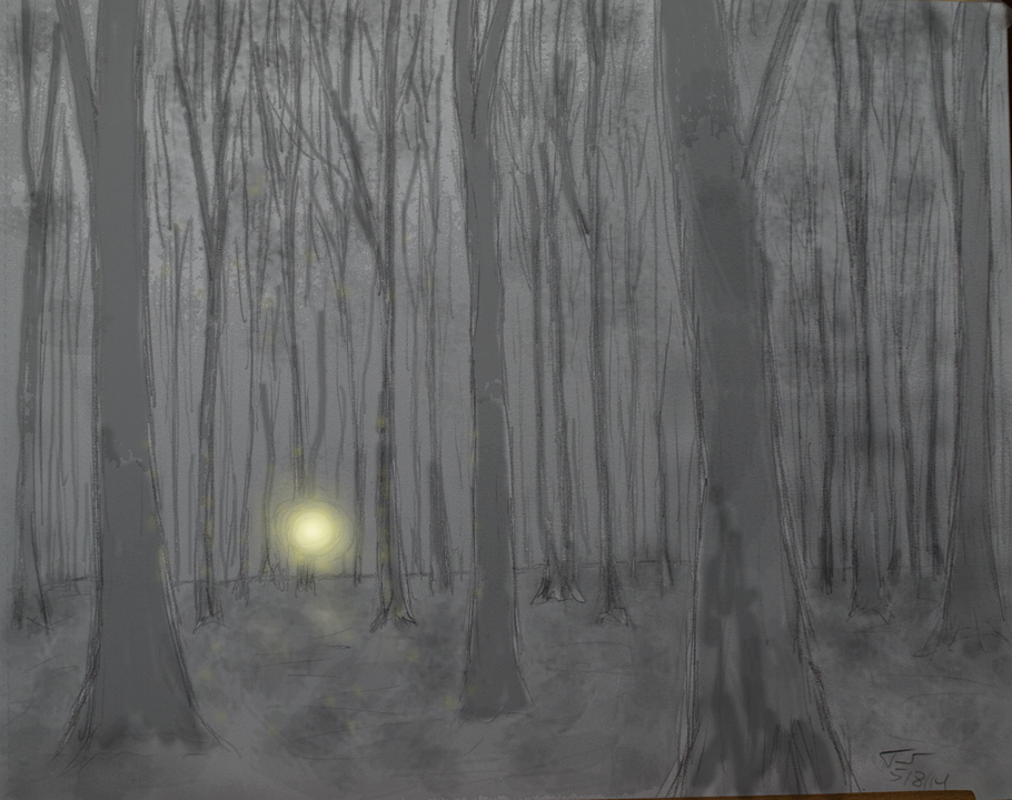 910x720 Will O' The Wisp Trent's World (The Blog) - Will O The Wisp Painting