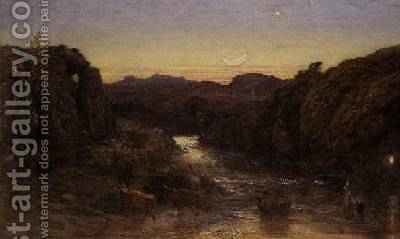 400x239 Will O The Wisp Samuel Palmer Reproduction 1st Art Gallery - Will O The Wisp Painting