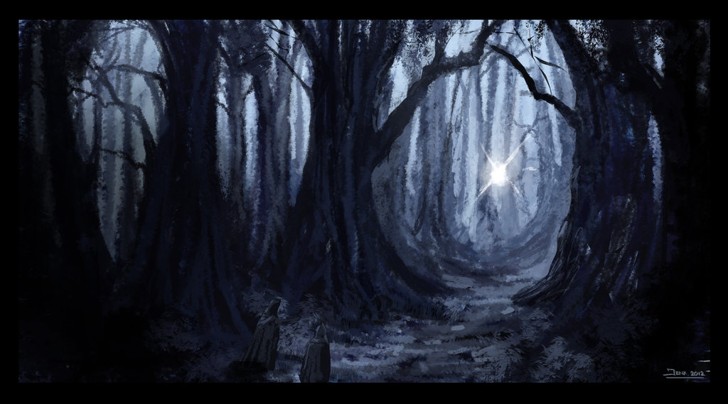 1024x569 Sdj - Will O The Wisp Painting