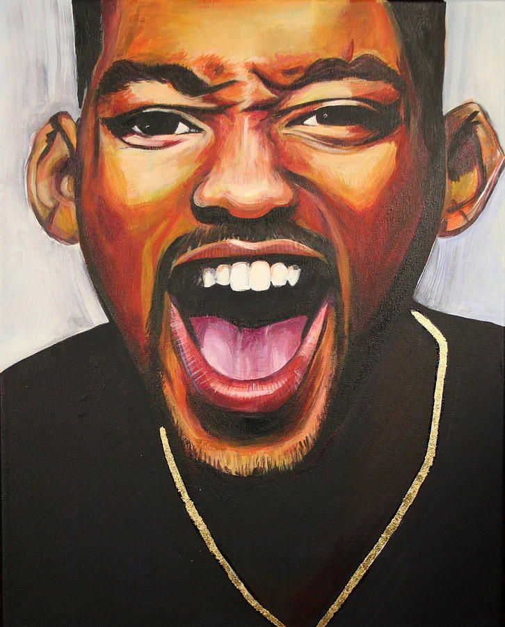 Will Smith Painting at PaintingValley.com | Explore collection of Will ...