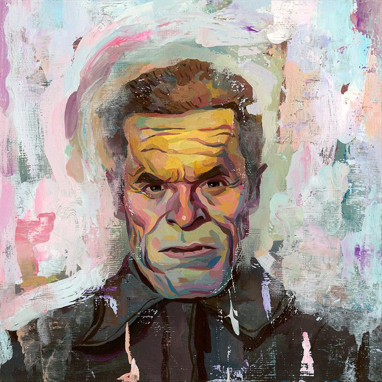 750x750 Rich Pellegrino - Willem Dafoe Painting