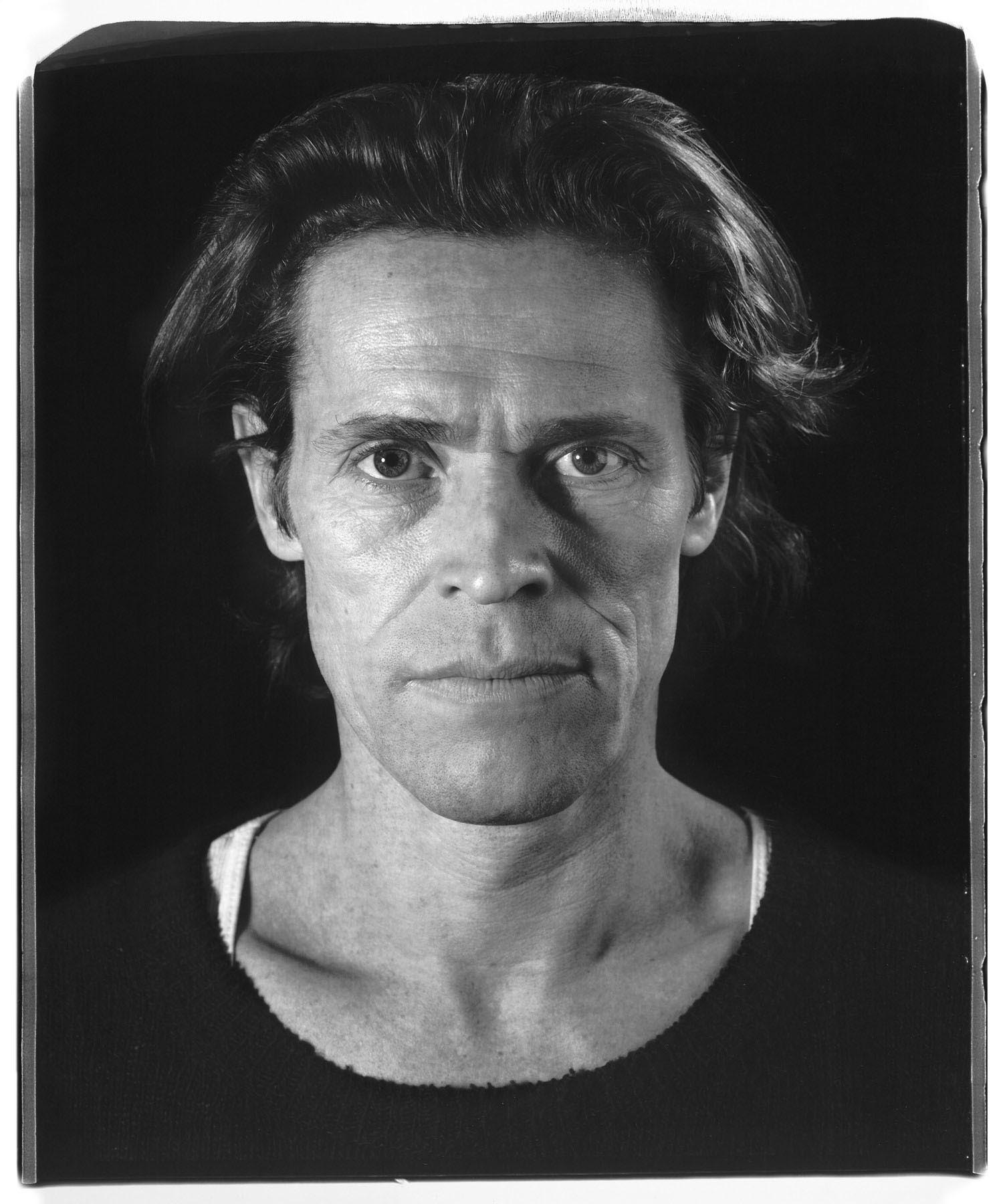 1506x1800 Chuck Close Xippas - Willem Dafoe Painting