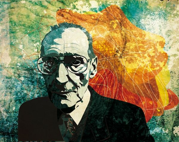 600x475 Alvaro Tapia Hidalgo - William S Burroughs Painting
