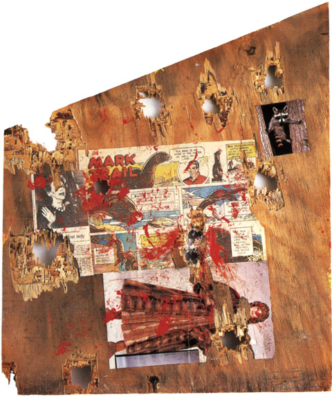 480x573 The Visual Art Of William S. Burroughs Book Covers, Portraits - William S Burroughs Painting