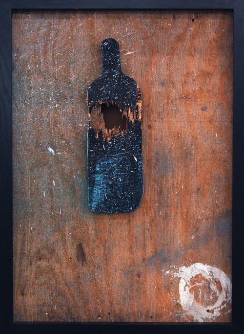 500x683 William S. Burroughs Paintings Amp Drawings Brask Art Blog - William S Burroughs Painting