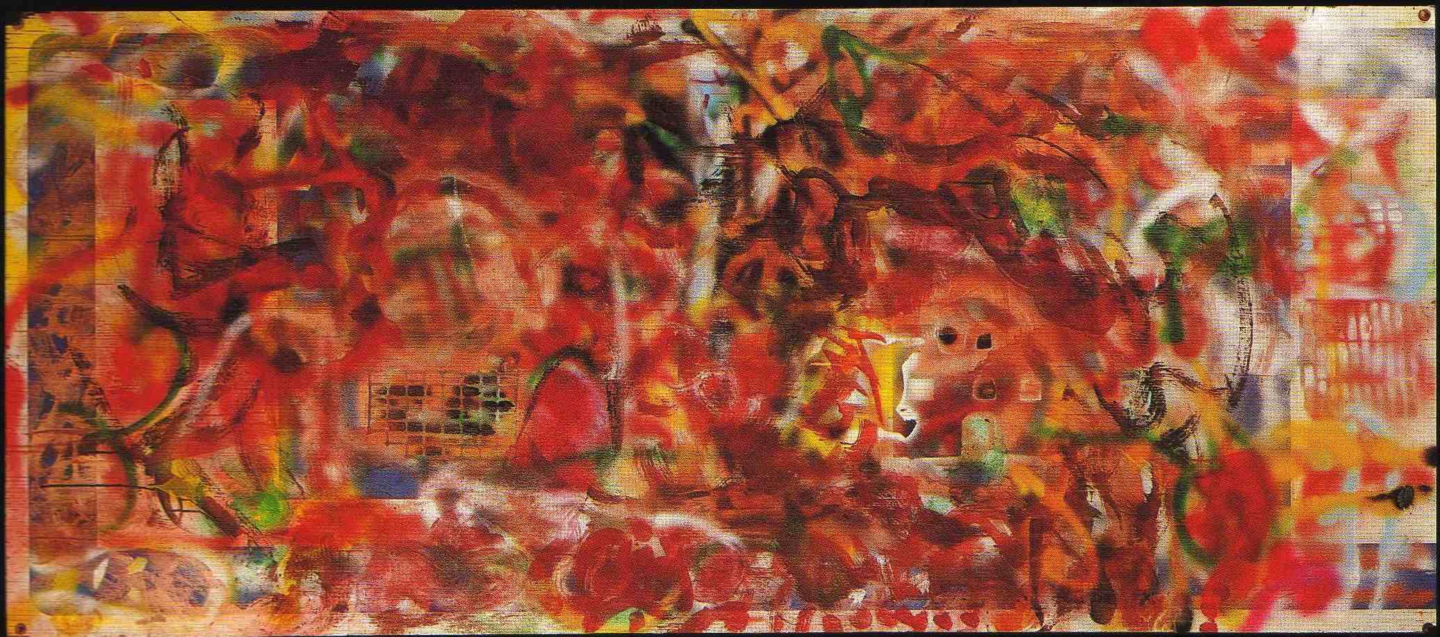 2072x917 William S. Burroughs' Paintings (8) - William S Burroughs Painting