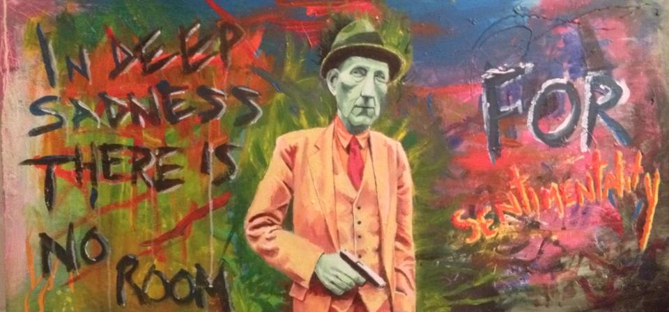 960x448 William S. Burroughs Sean Davis - William S Burroughs Painting