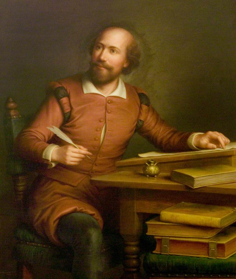 William Shakespeare Painting