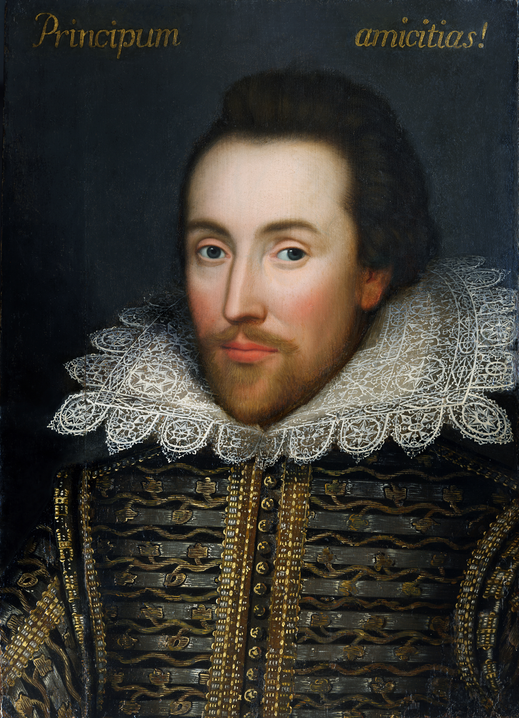 2023x2800 British (English) School - William Shakespeare Painting
