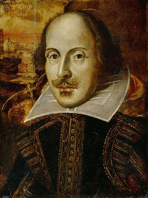 300x401 Flower Portrait - William Shakespeare Painting