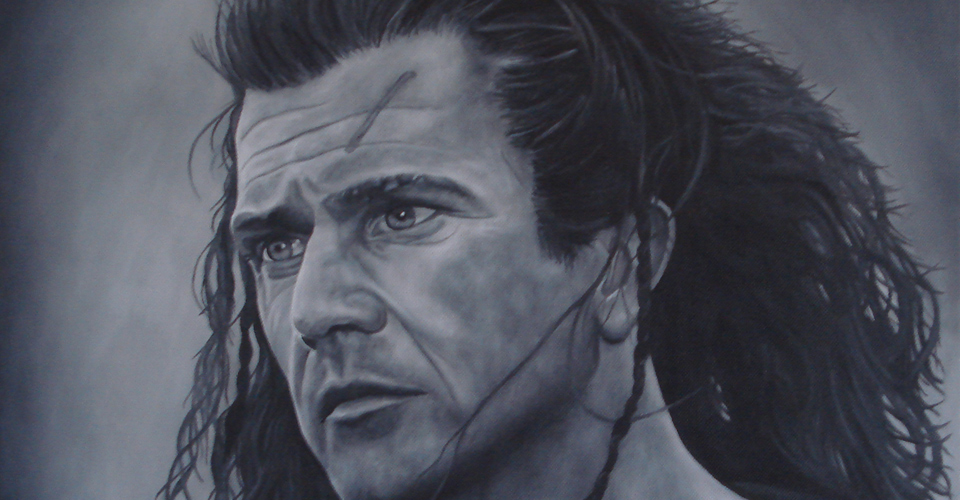960x500 William Wallace Painting David Dunne Art - William Wallace Painting